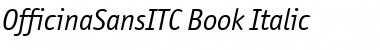 Download OfficinaSansITC Regular Font Title Preview