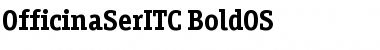 Download OfficinaSerITC Bold Font Title Preview