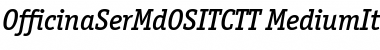 Download OfficinaSerOSITCTT MediumIta Font Title Preview