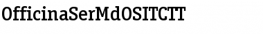 Download OfficinaSerOSITCTT Medium Font Title Preview