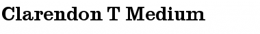 Download Clarendon T Regular Font Title Preview