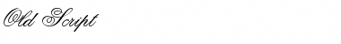 Download Old Script Regular Font Title Preview