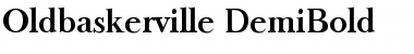 Download Oldbaskerville-DemiBold Font