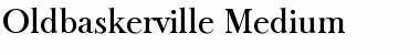 Download Oldbaskerville-Medium Regular Font