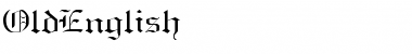 Download OldEnglish Normal Font Title Preview