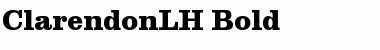 Download ClarendonLH Bold Font Title Preview