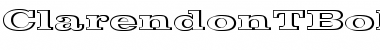 Download ClarendonTBolExpRe1 Regular Font Title Preview