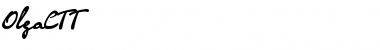 Download OlgaCTT Normal Font Title Preview