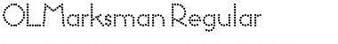 Download OLMarksman Regular Font Title Preview