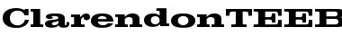 Download ClarendonTEEBolExp Regular Font Title Preview