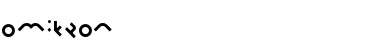 Download Omikron Medium Font Title Preview
