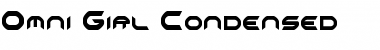 Download Omni Girl Condensed Condensed Font Title Preview