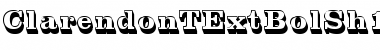 Download ClarendonTExtBolSh1 Regular Font Title Preview