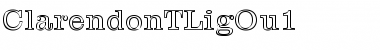 Download ClarendonTLigOu1 Regular Font Title Preview