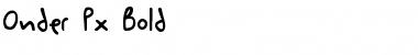 Download Onder Bold Font Title Preview