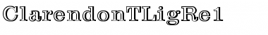 Download ClarendonTLigRe1 Regular Font Title Preview