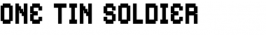 Download One Tin Soldier Regular Font Title Preview
