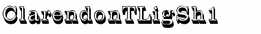 Download ClarendonTLigSh1 Regular Font Title Preview