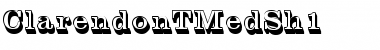 Download ClarendonTMedSh1 Regular Font Title Preview