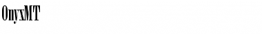 Download OnyxMT Roman Font Title Preview