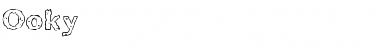 Download Ooky Regular Font Title Preview