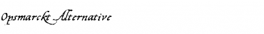 Download Opsmarckt Medium Font Title Preview