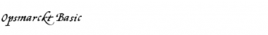 Download Opsmarckt Medium Font Title Preview