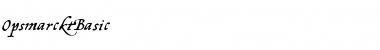 Download Opsmarckt Medium Font Title Preview
