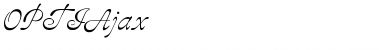 Download OPTIAjax Medium Font Title Preview