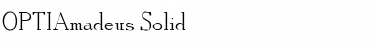 Download OPTIAmadeus Solid Font Title Preview