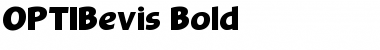 Download OPTIBevis Bold Font Title Preview
