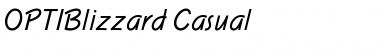 Download OPTIBlizzard Medium Font Title Preview