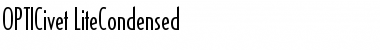 Download OPTICivet Medium Font Title Preview