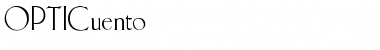 Download OPTICuento Medium Font Title Preview