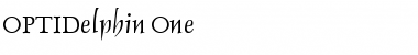 Download OPTIDelphin Medium Font Title Preview