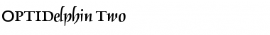 Download OPTIDelphin Medium Font Title Preview