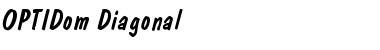 Download OPTIDom Medium Font Title Preview