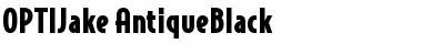 Download OPTIJake Medium Font Title Preview