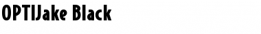 Download OPTIJake Medium Font Title Preview