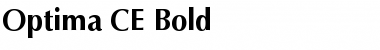 Download Optima Bold Font