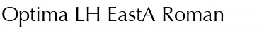 Download Optima LH Italic Font Title Preview