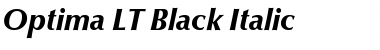Download Optima LT Medium Bold Italic Font Title Preview