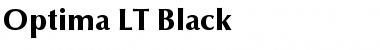 Download Optima LT Medium Bold Font Title Preview