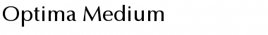 Download Optima Medium Font