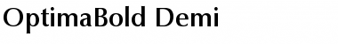 Download OptimaBold-Demi Demi Font Title Preview