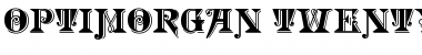 Download OPTIMorgan-TwentyNine Regular Font Title Preview