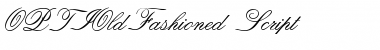 Download OPTIOldFashioned Regular Font Title Preview