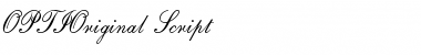 Download OPTIOriginal Regular Font Title Preview