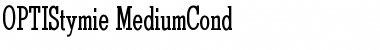 Download OPTIStymie Regular Font Title Preview