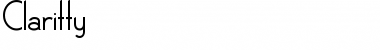 Download Claritty Normal Font Title Preview